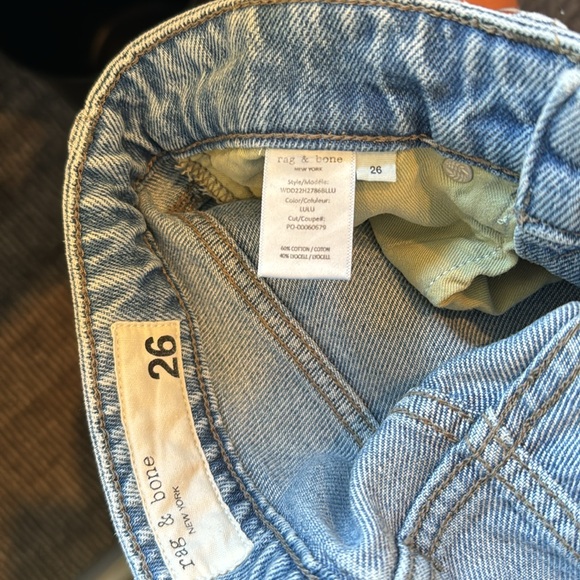 rag & bone Wide leg, Size 26, Softest Denim Ever, Worn Twice! - Picture 6 of 7